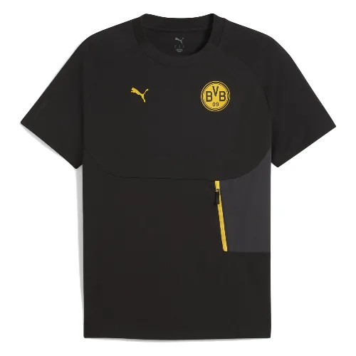 Męska koszulka Borussia Dortmund PUMATECH z kieszenią PUMA