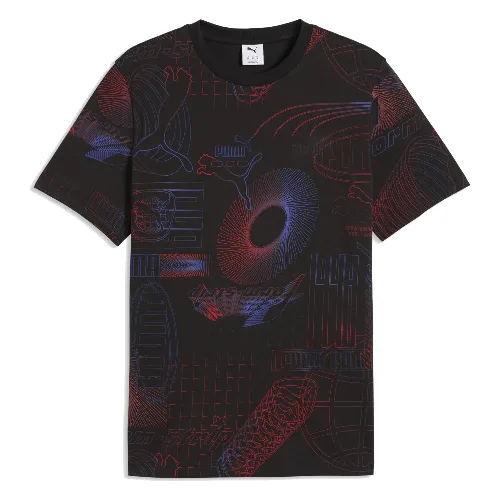 Męska koszulka Essentials Printed Graphic PUMA