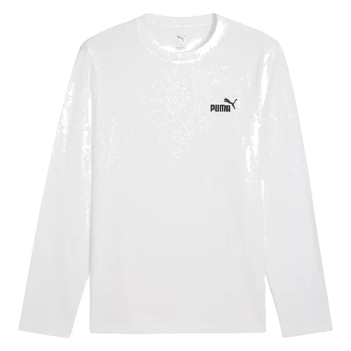 Męska koszulka Essentials z logo No. 1 i długim rękawem PUMA