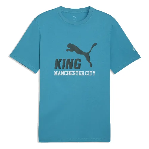 Męska koszulka Manchester City KING z logo PUMA
