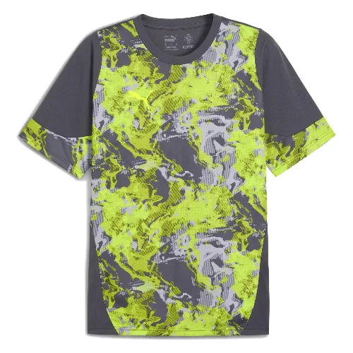 Męska koszulka piłkarska individualCUP PUMA Galactic Gray