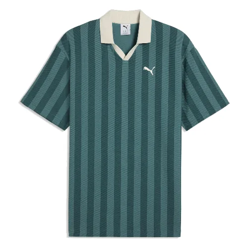 Męska koszulka polo PUMA Class Pinnacle o luźnym kroju PUMA