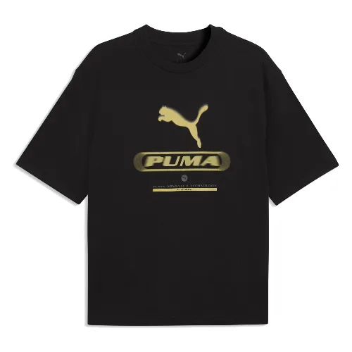 Męska koszulka PUMA Sport Boxy Street z nadrukiem PUMA