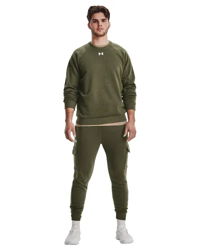 Męski Sweter Rival Fleece Z Okrągłym Dekoltem