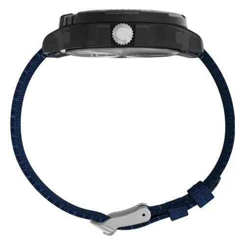 Męski zegarek solarny Timex Freedive TW2V40300 – niebieski