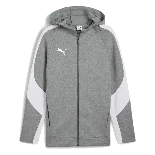 męskie Hood Puma Teamevostripe Hooded Jacket Medium
