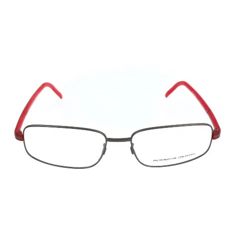Męskie okulary korekcyjne Porsche Design P8125-D – czerwone