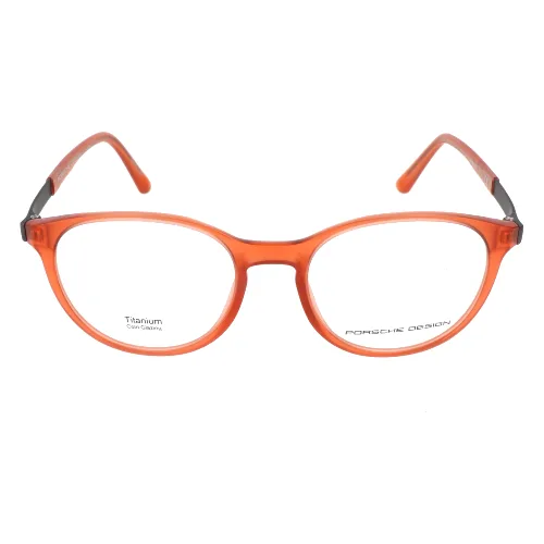 Męskie okulary korekcyjne Porsche Design P8261-C – czerwone