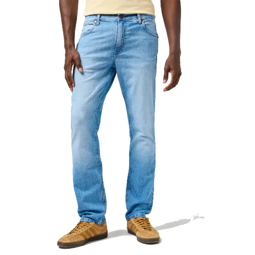 MESKIE SPODNIE JEANSOWE WRANGLER GREENSBORO SLATE SHADE 112362439