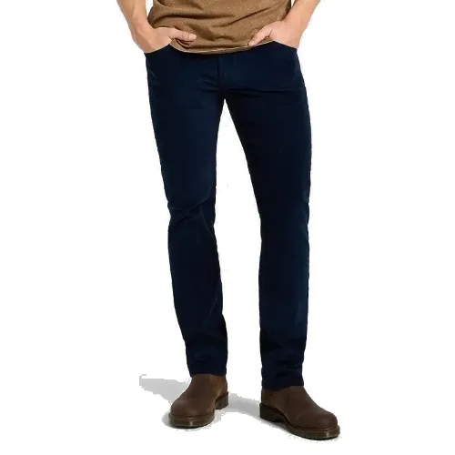 MĘSKIE SPODNIE SZTRUKSOWE LEE DAREN ZIP FLY RIVET NAVY 112373981