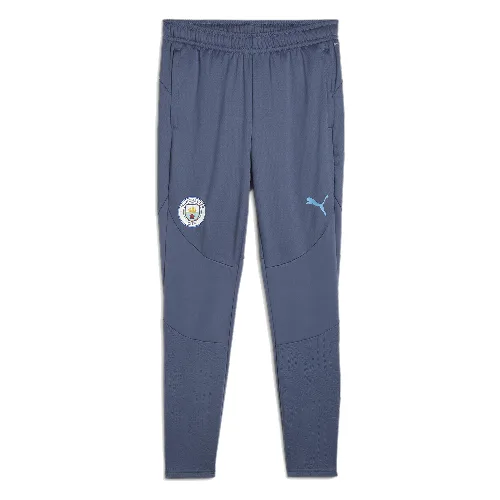 Męskie spodnie treningowe Manchester City PUMA Inky Blue Magic