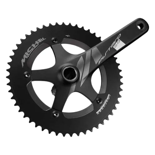 Miche Crankset Pistard 2.0" z 49 Zębami do Kolarstwa Szosowego