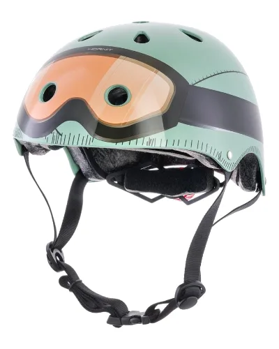 Mini kask Hornit Kask rowerowy skuter wojsko S