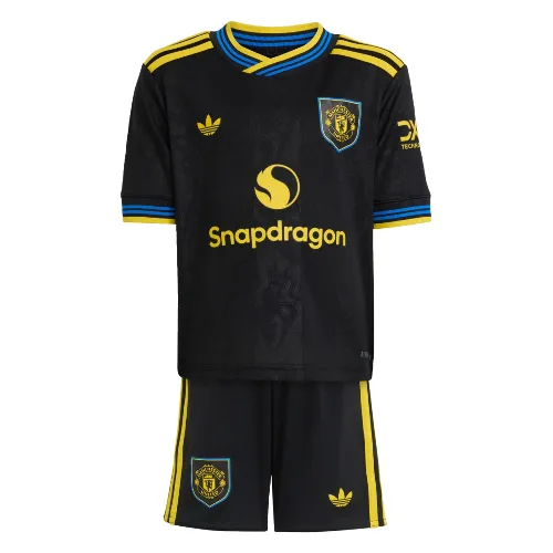 Mini zestaw dla dzieci Manchester United 25/26 Third