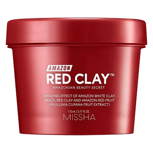 Missha Amazon Red Clay™ Pore Mask Maseczki na wągry 110 ml