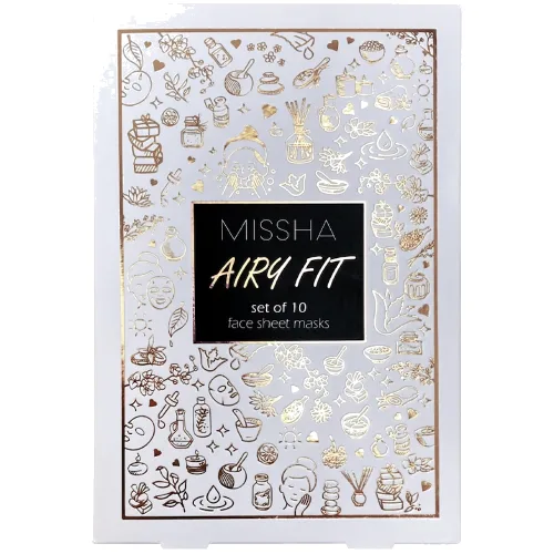 Missha MISSHA Airy Fit Mask Set (10-masks) Maseczki w płachcie 1 ct