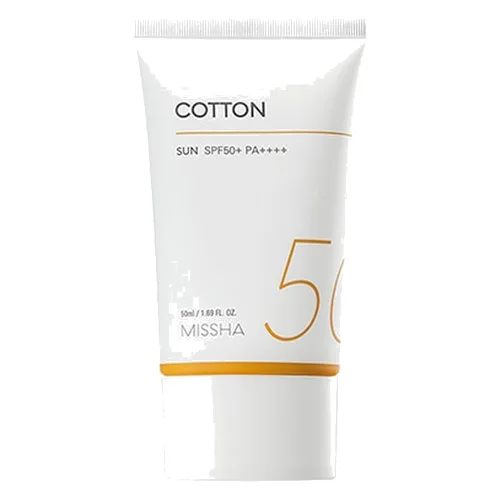 Missha MISSHA ALL AROUND SAFE BLOCK COTTON SUN Ochrona przeciwsłoneczna 50 ml