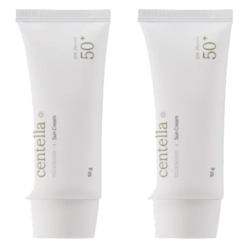 mixsoon - Centella Sun Cream SPF50+ PA++++ - 50g (2szt.) Set
