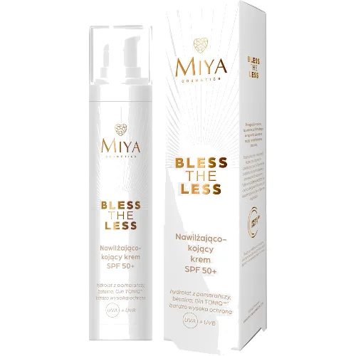 MIYA Bless The Less Nawilżająco-Kojący Krem SPF50+ 50ml