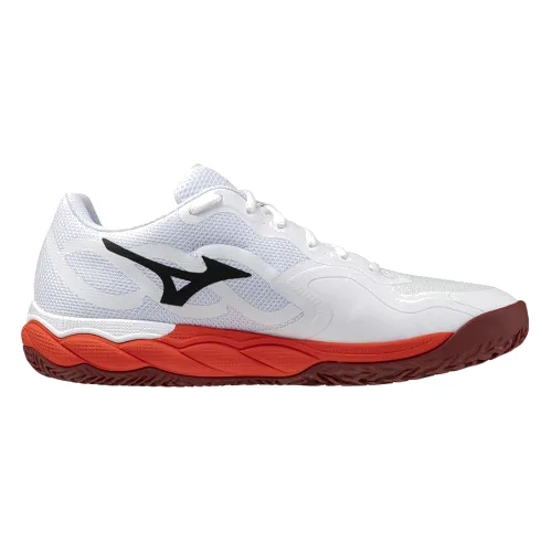 Mizuno Wave Enforce Court Clay Blanco/coral 61gc2435