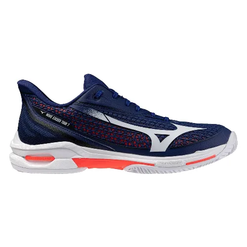 Mizuno Wave Exceed Tour 7 Clay Court Navy Blue 61gc2675