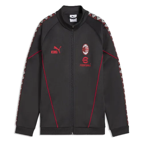 Młodzieżowa bluza dresowa o dopasowanym kroju AC Milan KING Anthem PUMA