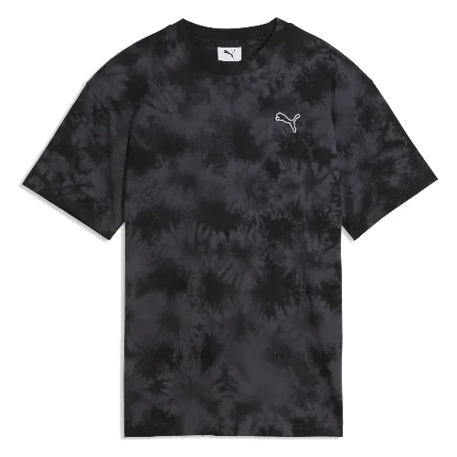 Młodzieżowa luźna koszulka Essentials z efektem tie-dye PUMA