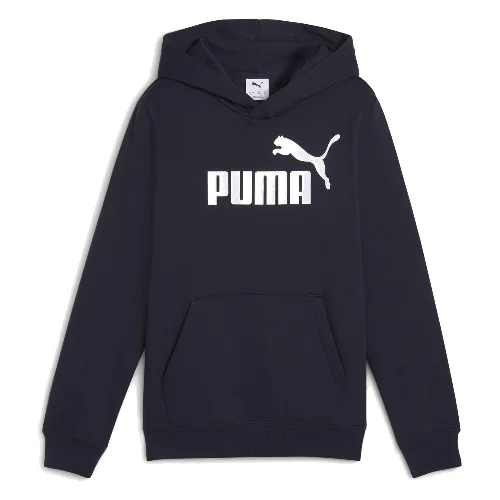 Młodzieżowa polarowa bluza z kapturem ESS z logo No. 1 PUMA