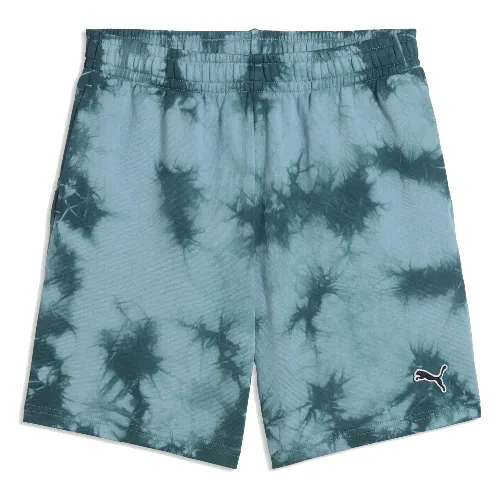 Młodzieżowe luźne szorty Essentials z efektem tie-dye PUMA
