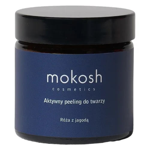 Mokosh Aktywny peeling Róża&Jagoda Peeling do twarzy 60 ml