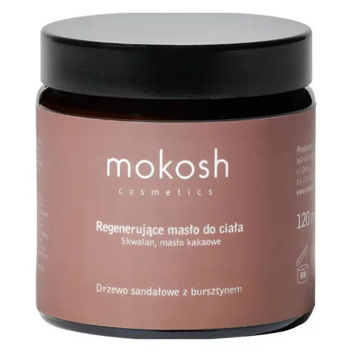 Mokosh Drzewo sandałowe z bursztynem Masło do ciała 120 ml