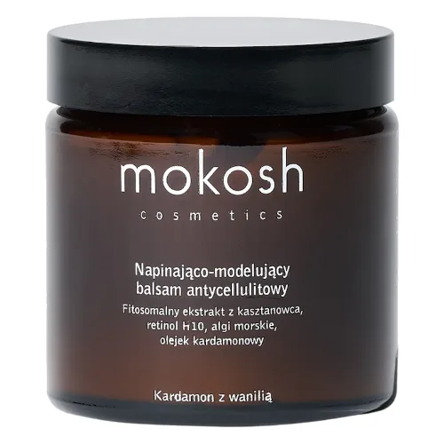Mokosh KARDAMON Z WANILIĄ Napinająco-modelujący balsam antycellulitowy Kremy na celluit 120 ml Damski