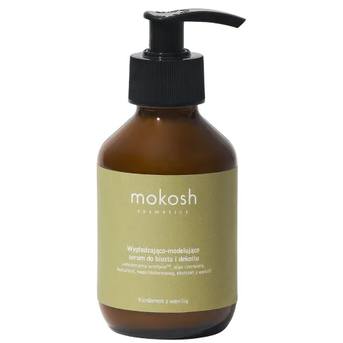 Mokosh KARDAMON Z WANILIĄ Wygładzająco-modelujące serum do biustu i dekoltu Kremy do szyi i dekoltu 140 ml