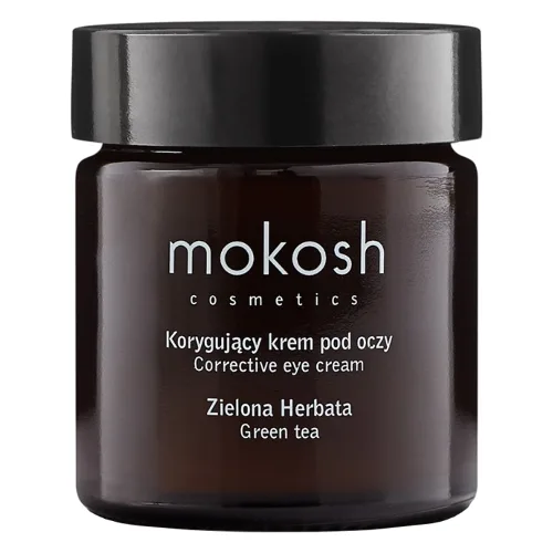 Mokosh Korygujący krem pod oczy, Zielona Herbata