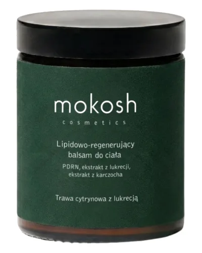 Mokosh Lipidowo-Regenerujący Balsam do Ciała Trawa Cytrynowa z Lukrecją 180ml