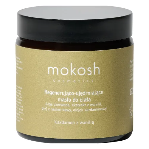Mokosh Regenerująco-Ujędrniające Masło do Ciała Kardamon z Wanilią 120ml