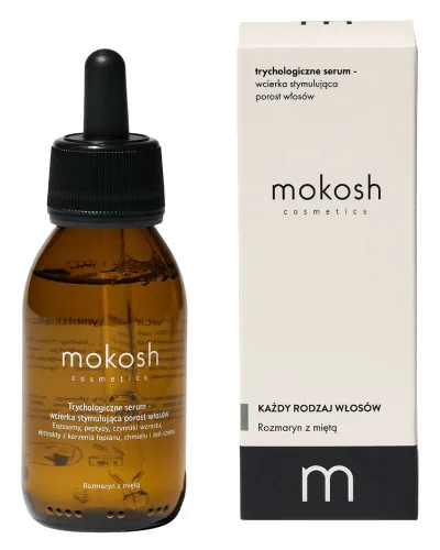 Mokosh Trychologiczne Serum-Wcierka Stymulująca Porost Włosów 90ml