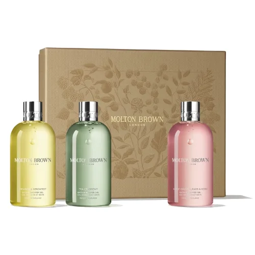 Molton Brown Kwiatowo-zielony zestaw do pielęgnacji ciała Zestawy prezentowe 1 ct Damski
