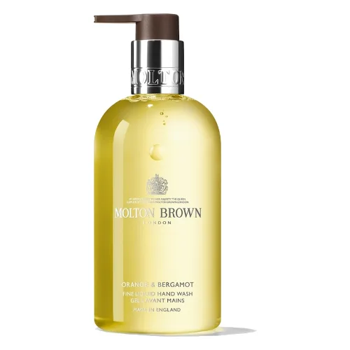 Molton Brown Pielęgnacja dłoni ORANGE & BERGAMOT HAND WASH Mydła do rąk 300 ml