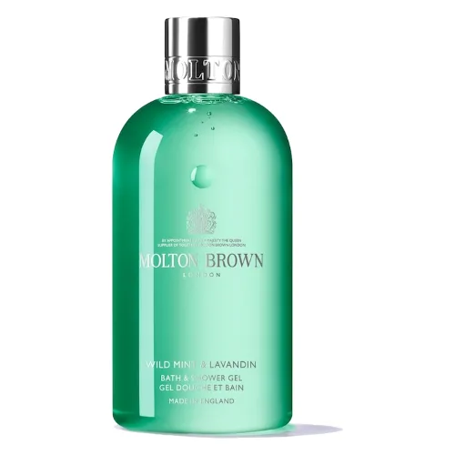 Molton Brown WILD MINT & LAVANDIN BATH & SHOWER GEL Żele pod prysznic 300 ml Męskie