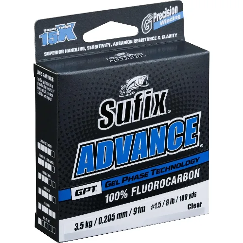 Monofilament Sufix Advance FC G2 Clear 100yd