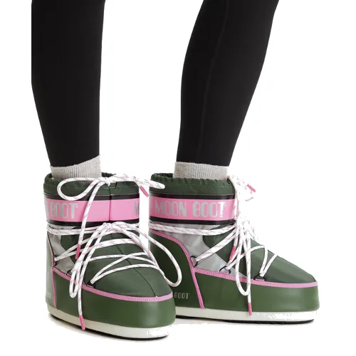 Moon Boot Śniegowce Mb Icon Low Space Racing 80D1409650 Szary