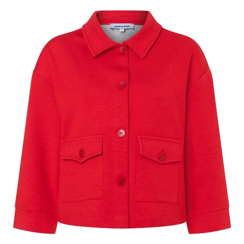 More & More bluza dresowa Kobiety czerwony, 46