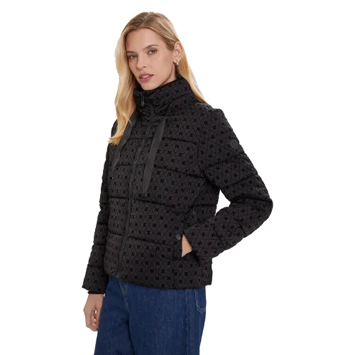 Morgan Kurtka zimowa 252-GABEL Czarny Regular Fit