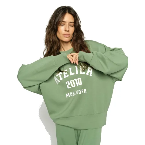 MOS MOSH Bluza - NMNima Kobiety zielony