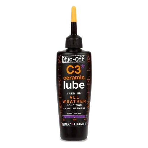 Muc-Off C3 All Weather Lube Ceramic 120 ml - smar do łańcucha