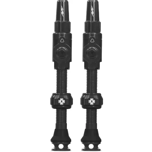 Muc-Off Tubeless Valve Big Bore Lite Large Black Presta Valve 45mm