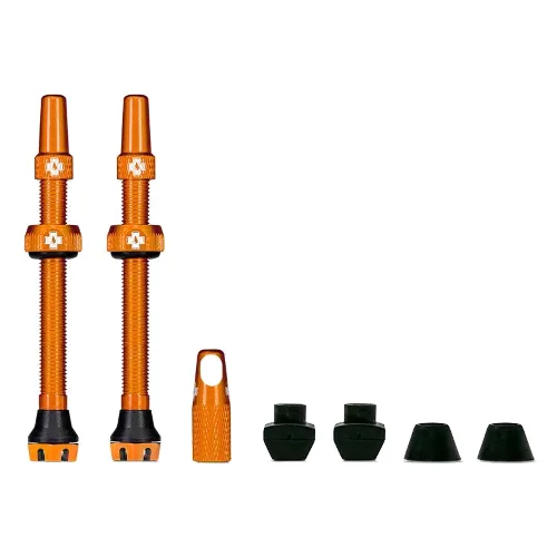 Muc-Off Ventil Tubeless Valve Kit V2 44mm orange