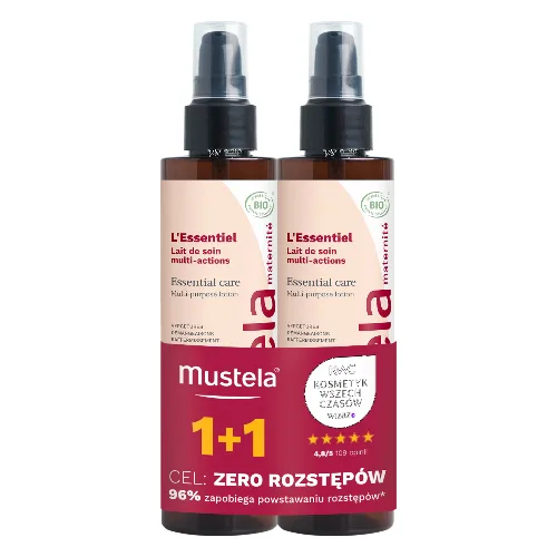 Mustela Maternite Essential Care DUOPACK 2x200ml (1+1 GRATIS)