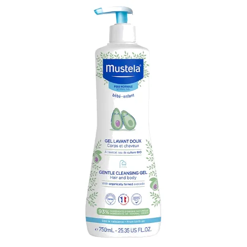 Mustela Normal Skin Żele i mydła do mycia dla niemowląt 750 ml